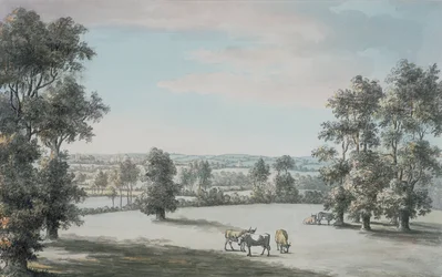 Oxford from the south, 1786